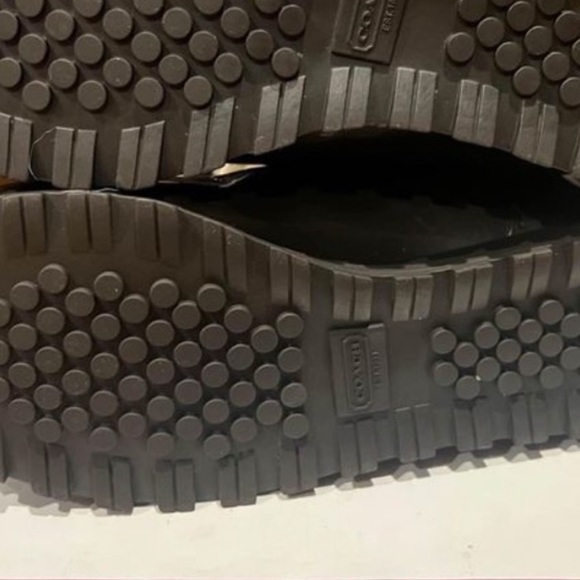 Coach winter snow brown boots size 8 - Picture 7 of 14